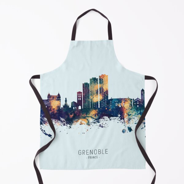 Item preview, Grenoble France Skyline designed and sold by ArtPrints.