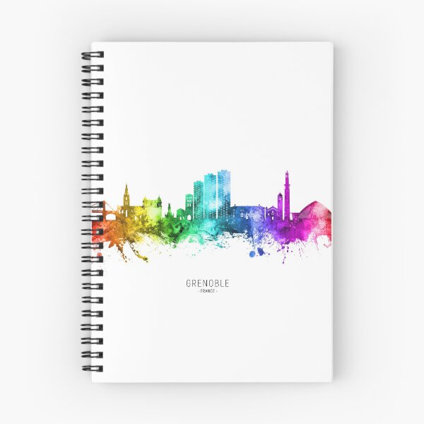Item preview, Grenoble France Skyline designed and sold by ArtPrints.