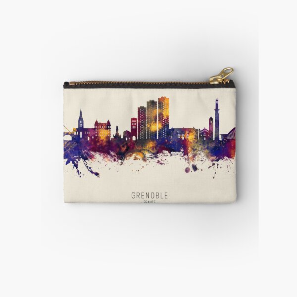 Item preview, Grenoble France Skyline designed and sold by ArtPrints.