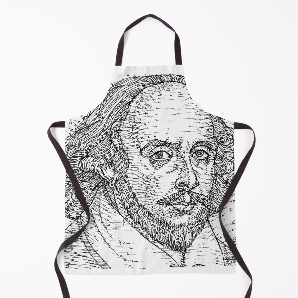 Item preview, WILLIAM SHAKESPEARE ink portrait .2 designed and sold by lautir.