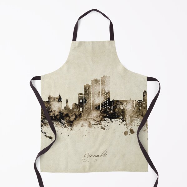 Item preview, Grenoble France Skyline designed and sold by ArtPrints.