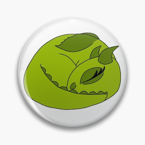 Item preview, Lime dragon loaf designed and sold by BruceDCrocodile.