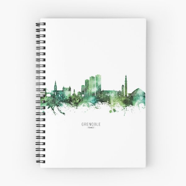 Item preview, Grenoble France Skyline designed and sold by ArtPrints.