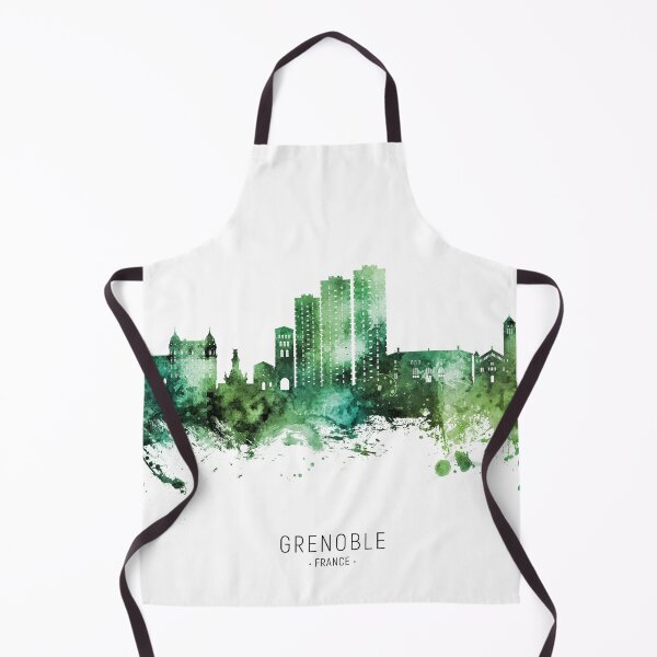 Item preview, Grenoble France Skyline designed and sold by ArtPrints.