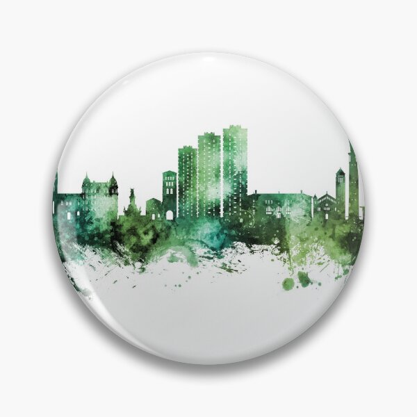 Item preview, Grenoble France Skyline designed and sold by ArtPrints.