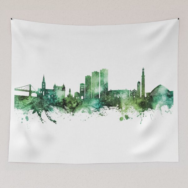 Item preview, Grenoble France Skyline designed and sold by ArtPrints.