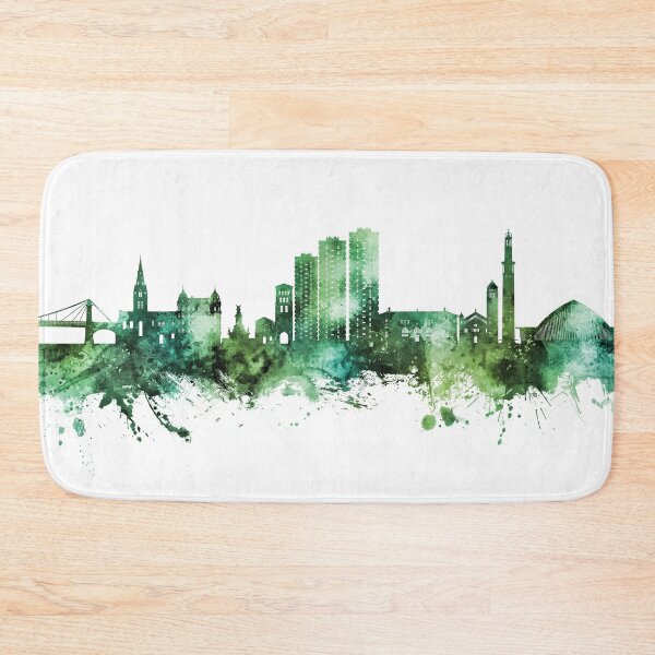 Item preview, Grenoble France Skyline designed and sold by ArtPrints.