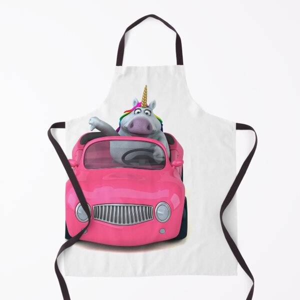 Item preview, Copy of Cute Fun Unicorn Car designed and sold by Red_Stickers.