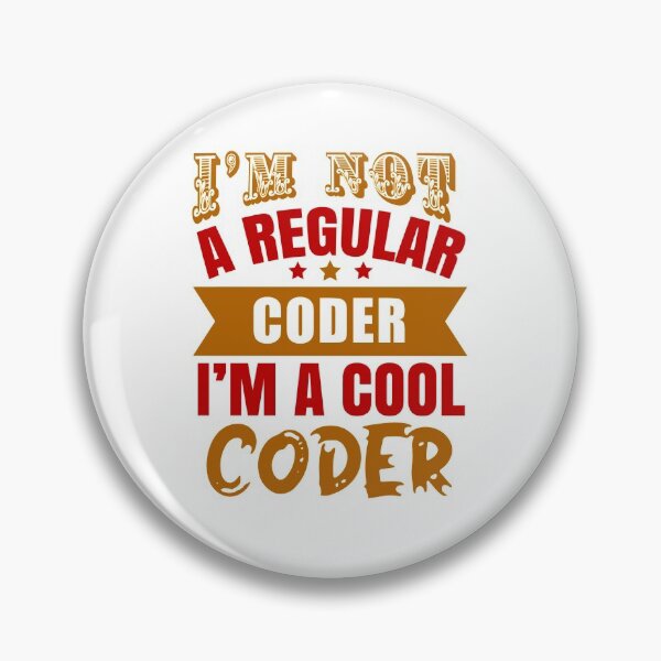 Item preview, I'm Not A Regular Coder, I'm A Cool Coder (Dark) designed and sold by the-krisney-way.