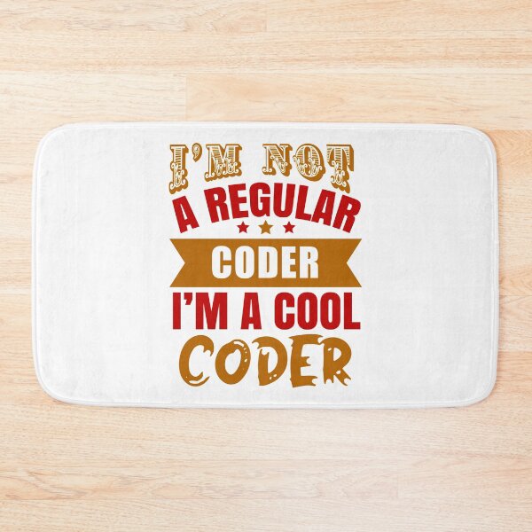 Item preview, I'm Not A Regular Coder, I'm A Cool Coder (Dark) designed and sold by the-krisney-way.