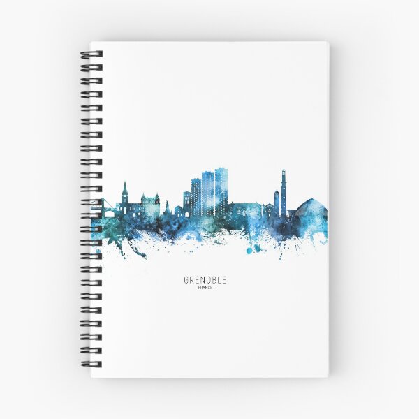 Item preview, Grenoble France Skyline designed and sold by ArtPrints.