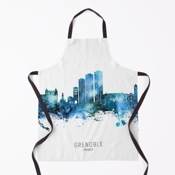 Item preview, Grenoble France Skyline designed and sold by ArtPrints.