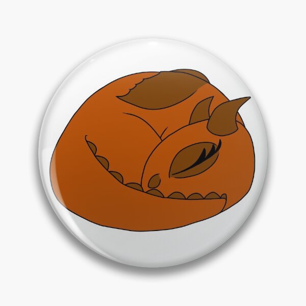 Item preview, Dark Orange dragon loaf designed and sold by BruceDCrocodile.