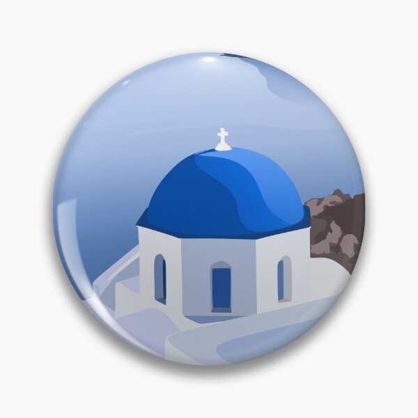 Item preview, Santorini island designed and sold by Imakeyouhappy.