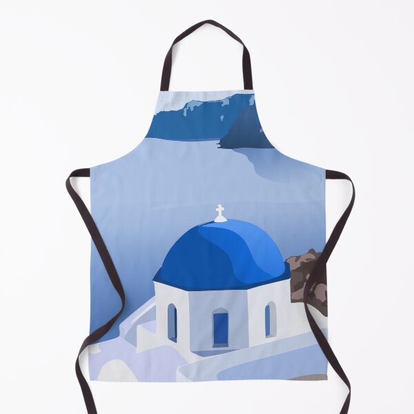 Item preview, Santorini island designed and sold by Imakeyouhappy.