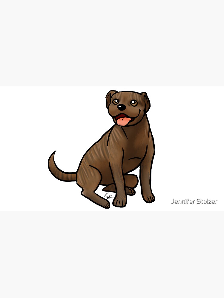 American Pit Bull Terrier - Brindle by jameson9101322