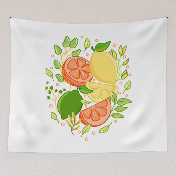 Item preview, Orange Lemon Lime  designed and sold by ethnicdrawing.