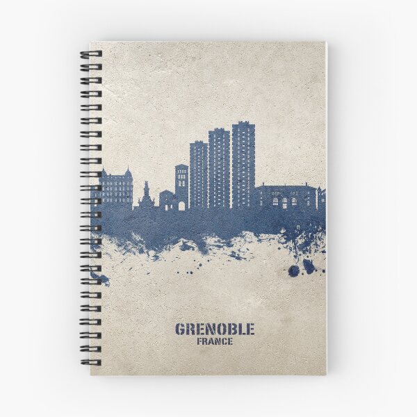 Item preview, Grenoble France Skyline designed and sold by ArtPrints.
