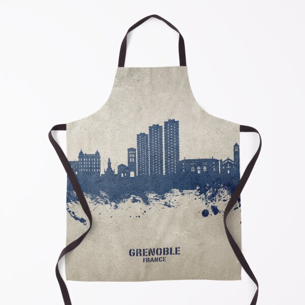 Item preview, Grenoble France Skyline designed and sold by ArtPrints.