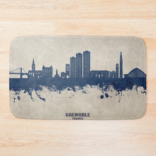 Item preview, Grenoble France Skyline designed and sold by ArtPrints.