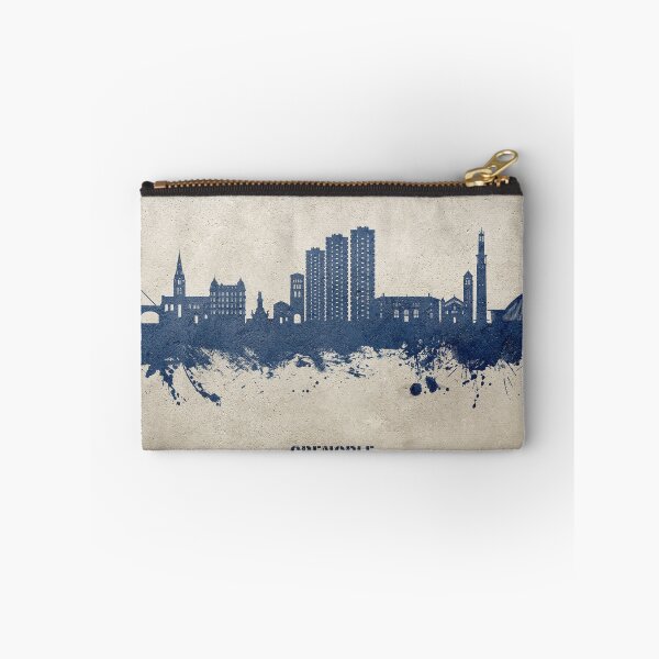 Item preview, Grenoble France Skyline designed and sold by ArtPrints.