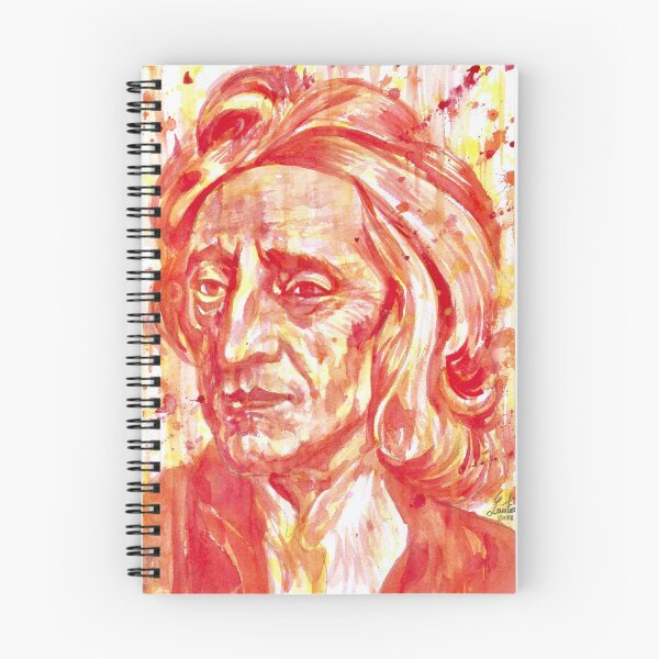 Item preview, JOHN LOCKE watercolor portrait designed and sold by lautir.