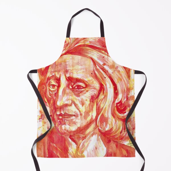 Item preview, JOHN LOCKE watercolor portrait designed and sold by lautir.