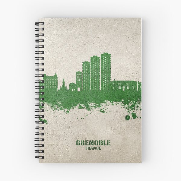 Item preview, Grenoble France Skyline designed and sold by ArtPrints.