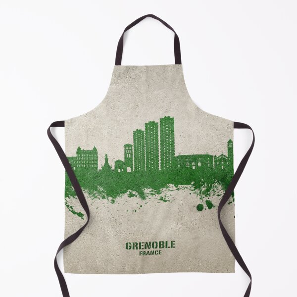 Item preview, Grenoble France Skyline designed and sold by ArtPrints.