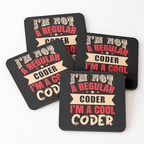 Item preview, I'm Not A Regular Coder, I'm A Cool Coder (Dark) designed and sold by the-krisney-way.