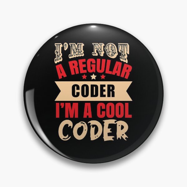 Item preview, I'm Not A Regular Coder, I'm A Cool Coder (Dark) designed and sold by the-krisney-way.