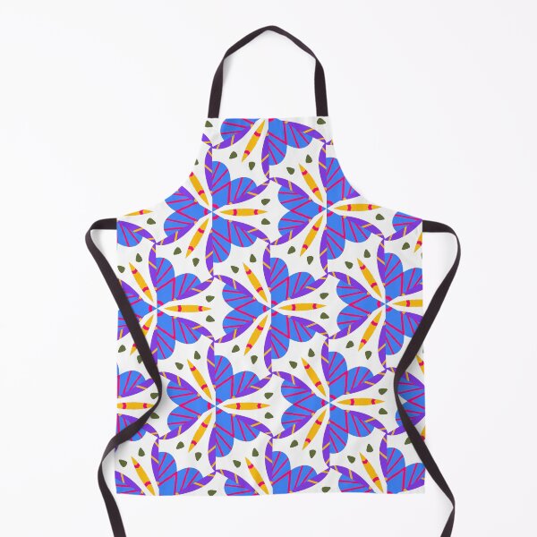 Item preview, Bright and Cheerful Nordic Scandinavian Geometric Color Pattern in Blue, Purple, Yellow, Orange, and Red designed and sold by cozycaroline.