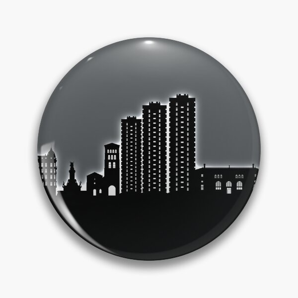 Item preview, Grenoble France Skyline designed and sold by ArtPrints.