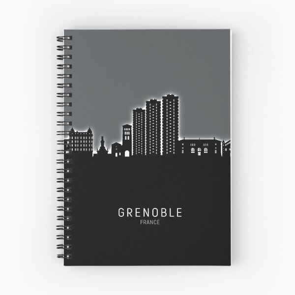 Item preview, Grenoble France Skyline designed and sold by ArtPrints.