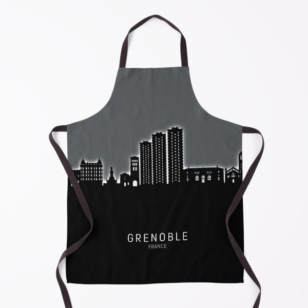 Item preview, Grenoble France Skyline designed and sold by ArtPrints.