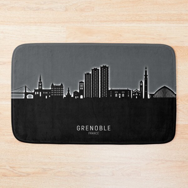 Item preview, Grenoble France Skyline designed and sold by ArtPrints.