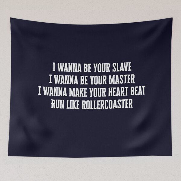 Item preview, Måneskin - I wanna be your slave lyrics Eurovision winner designed and sold by missmarylin.