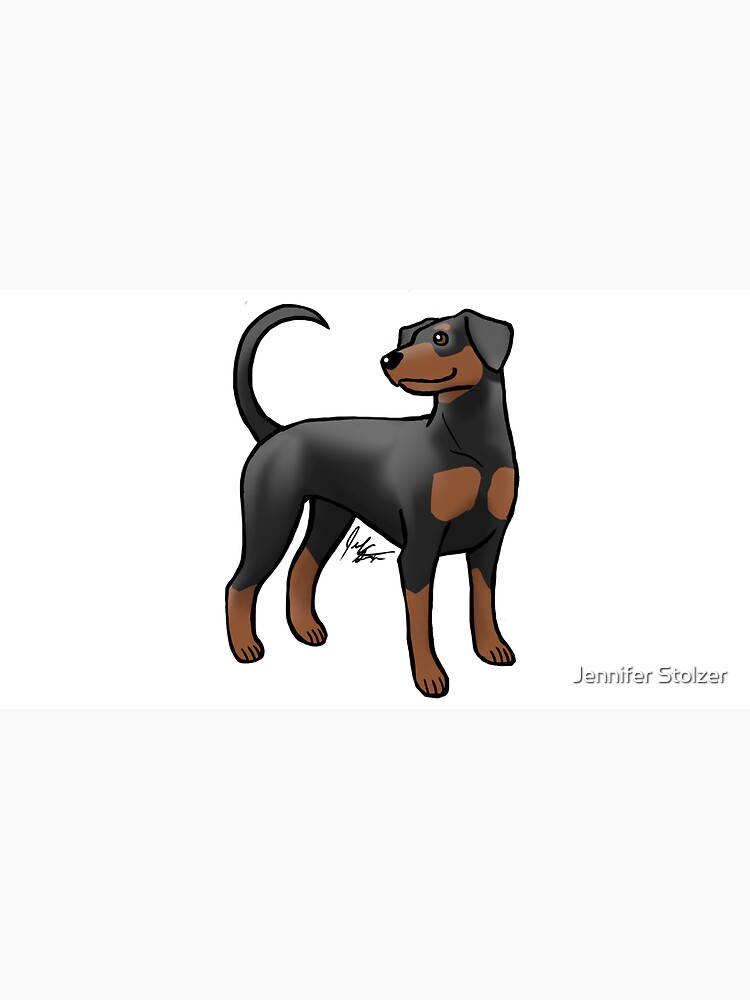 Doberman Pinscher - Brown and Red by jameson9101322
