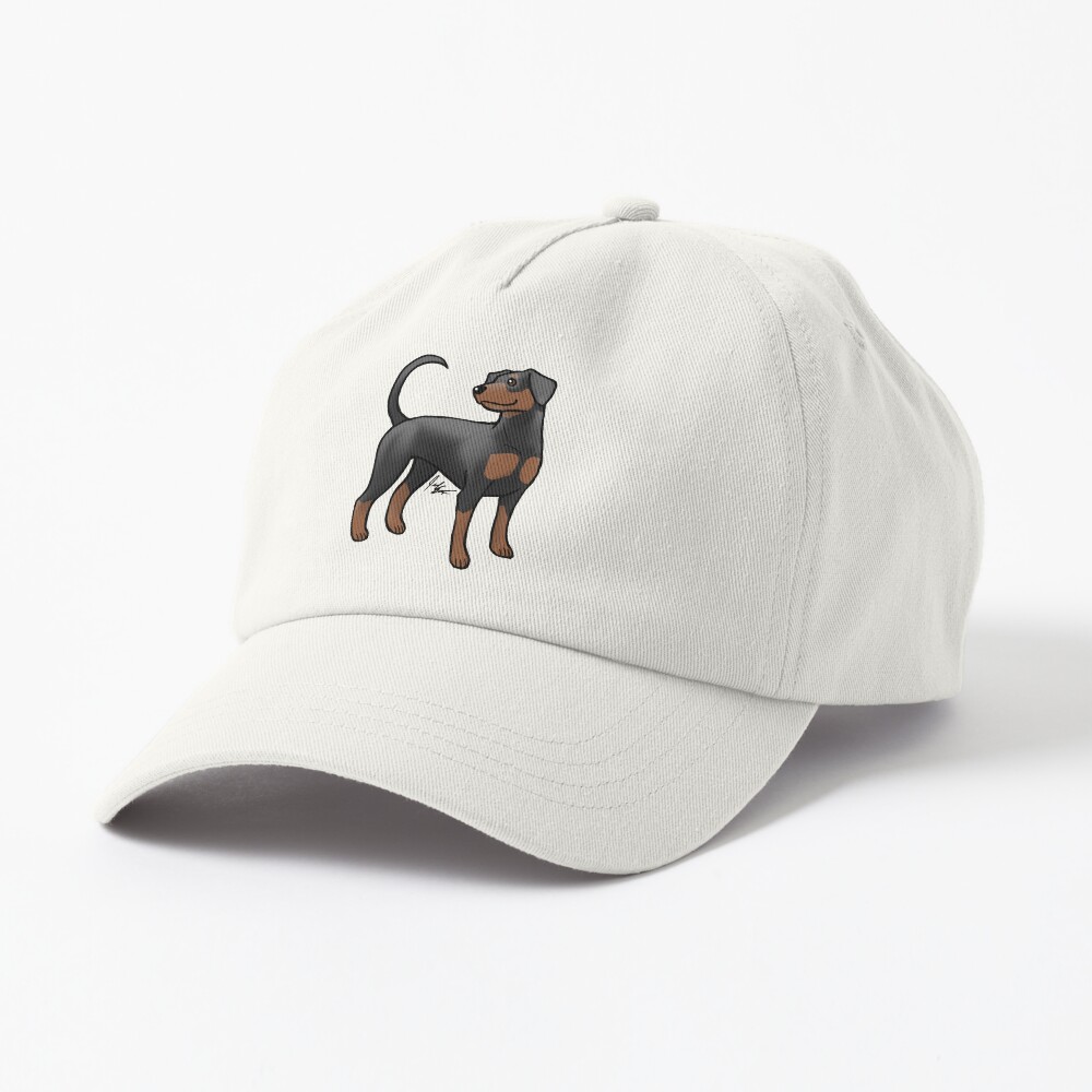 Doberman Pinscher - Brown and Red Cap