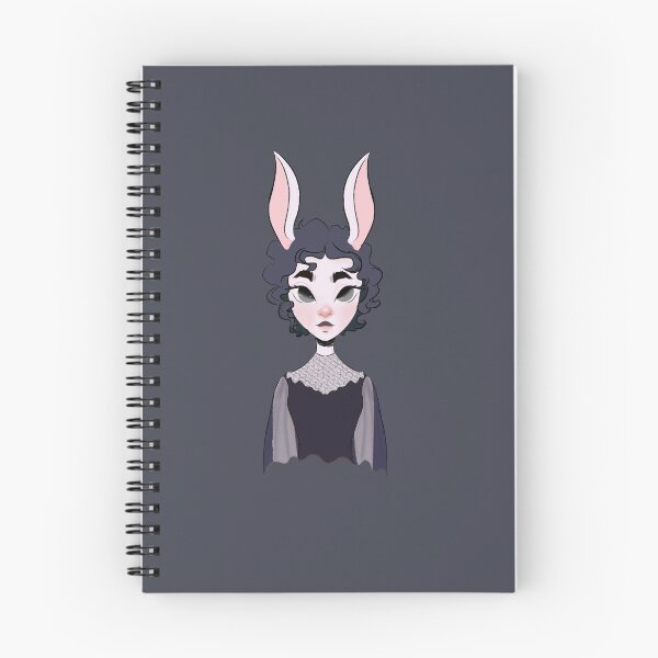Item preview, goth bunny girl designed and sold by jujubaArt.