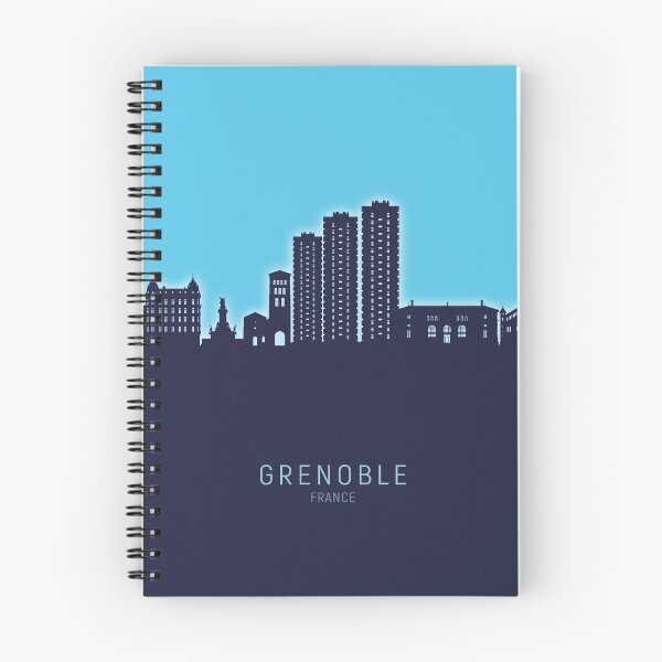 Item preview, Grenoble France Skyline designed and sold by ArtPrints.