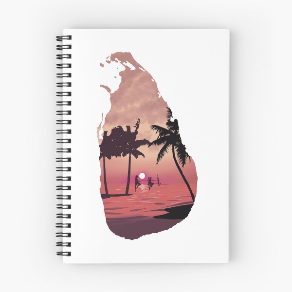 Item preview, Sri Lanka, map and landscape designed and sold by landscapeworlds.