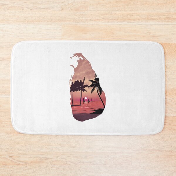 Item preview, Sri Lanka, map and landscape designed and sold by landscapeworlds.