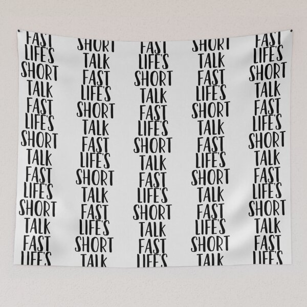 Item preview, Life_s Short Talk Fast - Great For Sarcastic Meme designed and sold by Sumarokova.