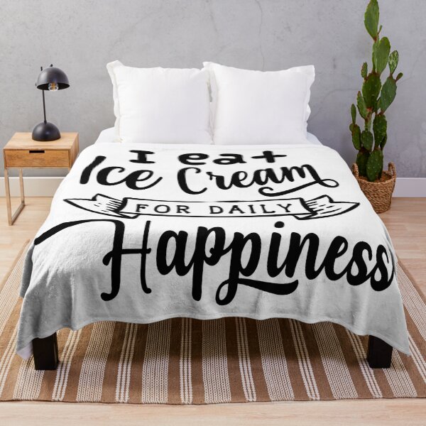 Item preview, I Eat Ice Cream for Daily Happiness, Foodies, Cool Ice Cream designed and sold by KashifMohiuddin.