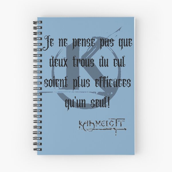 Item preview, Quote Kaamelott "2 assholes!" designed and sold by Amliink.