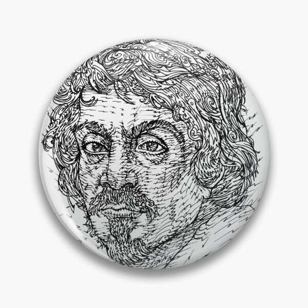 Item preview, CARAVAGGIO ink portrait .1 designed and sold by lautir.