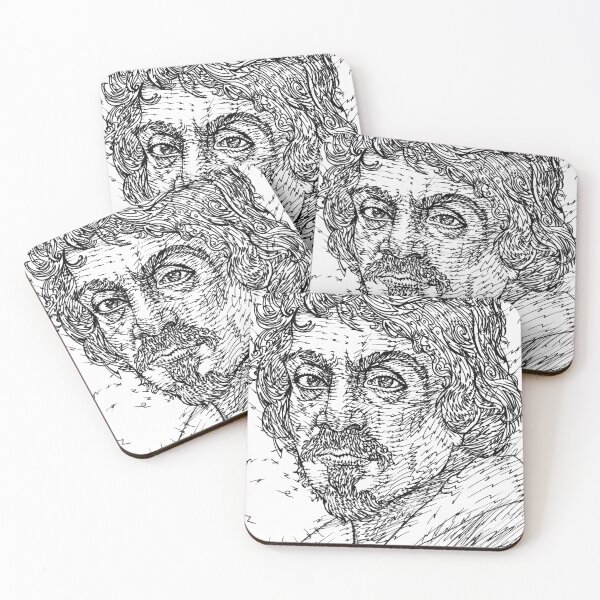 Item preview, CARAVAGGIO ink portrait .1 designed and sold by lautir.