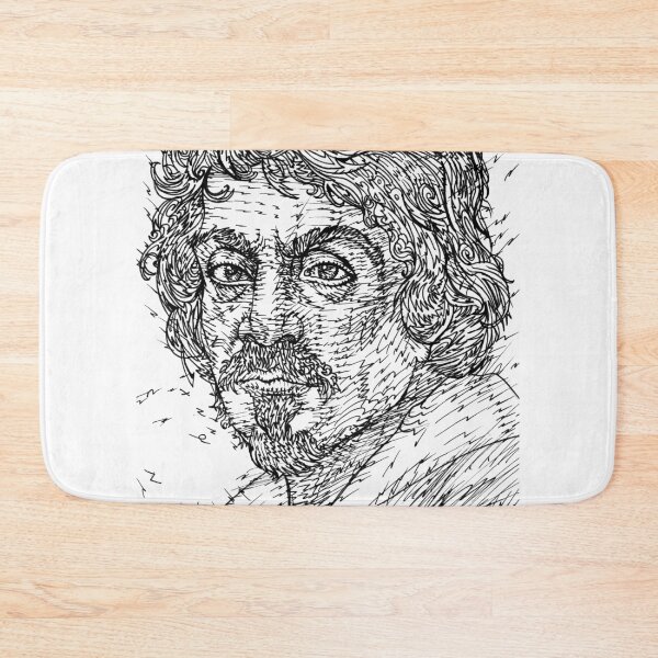 Item preview, CARAVAGGIO ink portrait .1 designed and sold by lautir.