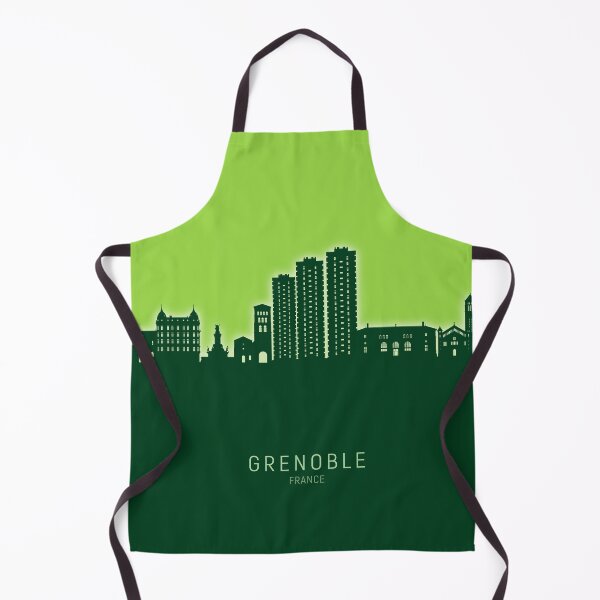 Item preview, Grenoble France Skyline designed and sold by ArtPrints.